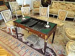 Innenansicht des Salons