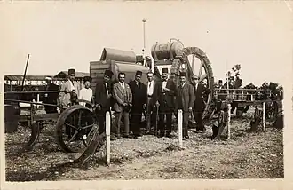 Stock Motorpflug in der Türkei.
