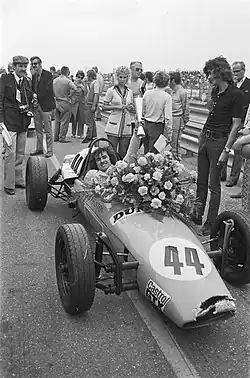 Brian Henton 1971 im Formel Vau in Zandvoort