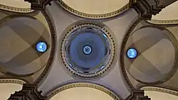 Inneres der Kuppeln des Kirchenschiffs