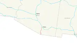 Streckenverlauf der Interstate 19