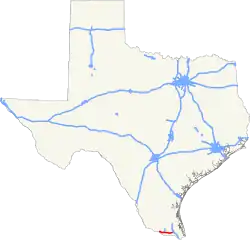Streckenverlauf der Interstate 2
