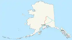 Streckenverlauf der Interstate A-4