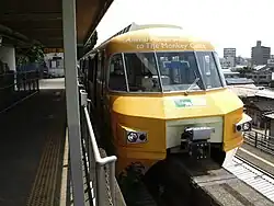 Bahnsteig der Einschienenbahn