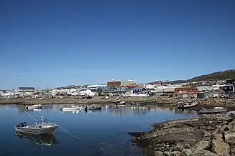Hafengebiet von Iqaluit