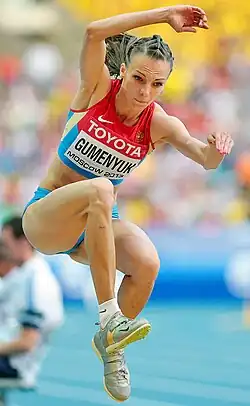 Bronzemedaillengewinnerin Irina&nbsp;Gumenjuk