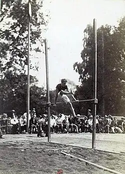 Der Olympiazweite Irving Baxter – nicht nur stark im Hoch- und Stabhochsprung, wo er jeweils Gold&nbsp;gewann