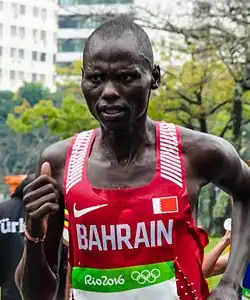 Isaac Korir – nicht im&nbsp;Ziel