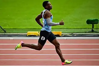 Isaac Makwala – ausgeschieden als Fünfter in 20,84&nbsp;s