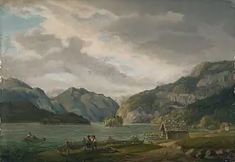 Gemälde von Johann Baptist Isenring, 1823