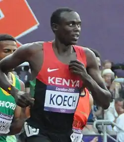 Bronzemedaillengewinner Isiah&nbsp;Kiplangat&nbsp;Koech