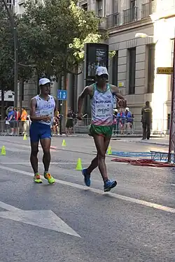 Teodorico Caporaso, (19.) und Pedro&nbsp;Isidro&nbsp;(24.)