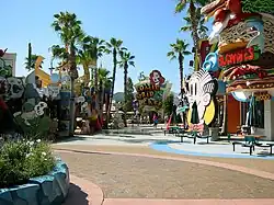 Straße im Themenbereich Toon Lagoon