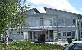 Die frühere Fernmeldeschule als möglicher Standort des Gymnasiums