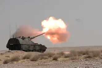 Panzerhaubitze 2000, 8.&nbsp;Panzerartillerie-Regiment Pasubio, 2019 in Katar