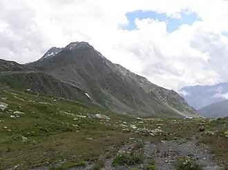 Der Mont Mort von Westen