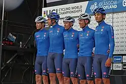 Juan David Sierra (rechts) bei der WM 2023