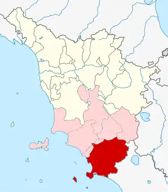 Karte der Kirchenprovinz Siena-Colle di Val d’Elsa-Montalcino