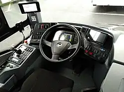 Actia Fahrerarbeitsplatz