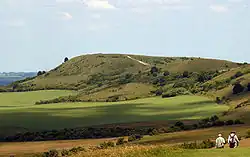 Der Weg bei Ivinghoe Beacon