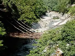 Kazura-Brücke im Iya-Tal