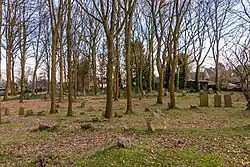 Grabsteine auf dem jüdischen Friedhof Westerrönfeld