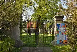 Eingangstor des Jüdischen Friedhofs
