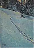 J.E.H. MacDonald: Morning after Snow, High Park (1912)