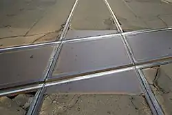 Kreu­zung Eisen- mit Stra­ßen­bahn, Gleis­kreu­zung