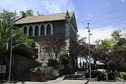 Das Seilbahnmaschinenhaus an der Bergstation Cumbre (2016)