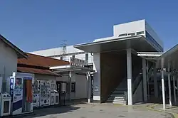 Zugang zur nördlichen Fußgängerbrücke