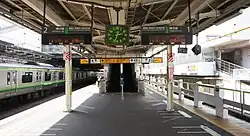 Bahnsteig JR East (Gleis 1/2)