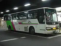 Busbahnhof im Esta-Gebäude