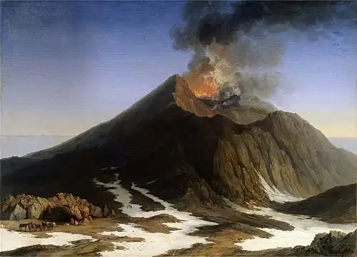 Die Eruption des Ätna