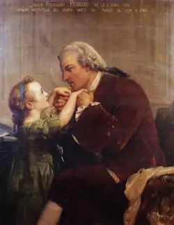 Jacob Rodrigues Pereira 1715–1780, entwickelte eine Lehrmethode für „Taubstumme“