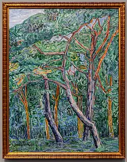 Kiefernwald (um 1908) von Jacoba van Heemskerck