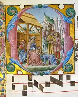 Antiphonale von Jacopo Filippo Argenta