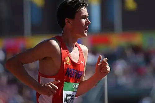 Jakob Ingebrigtsen Rang acht in 8:34,88&nbsp;min