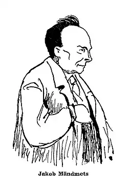 Karl August Hindrey šarž Jakob Mändmetsast