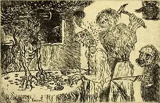 Avaritia, L’Avarice, Die Habsucht, 1904