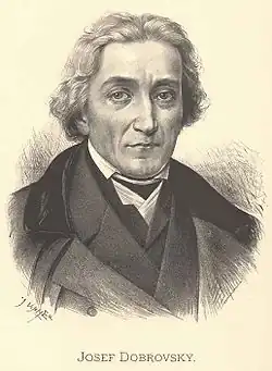 Josef Dobrovský (†&nbsp;1829)