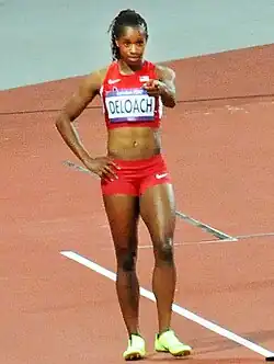 Janay DeLoach kam auf den fünften&nbsp;Platz