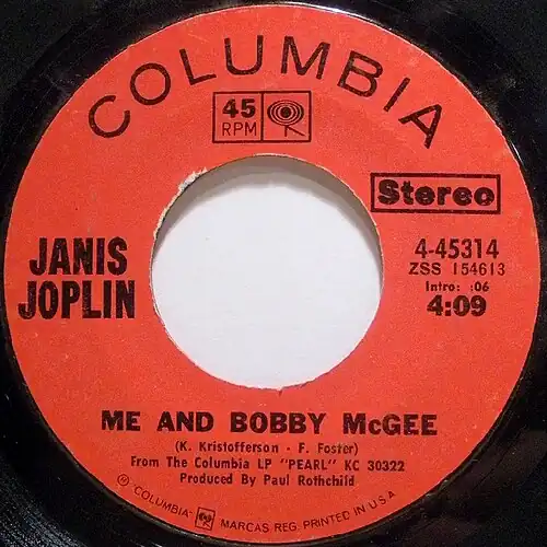 Janis Joplin - Me And Bobby McGee