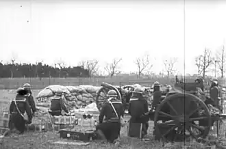 Typ 38 12-cm-Haubitze der Marineinfanterie, Shanghai 1932