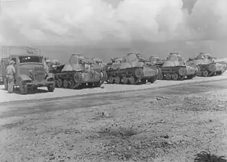 Fahrzeuge des jap. 16. Panzerregiments