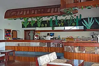 Bar-Restaurant, von Manrique gestaltet