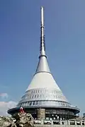 Karel Hubáček: Fernsehturm Ještěd, Liberec, 1966–1973