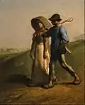 Jean-François Millet: Auf dem Weg zur Arbeit 1851–1853