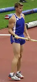 Der Sieger von 1996 Jean Galfione scheiterte in der Qualifikation mit 5,65&nbsp;m