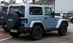 Jeep Wrangler JK, Heck